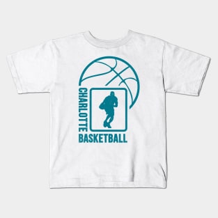Charlotte Basketball 01 Kids T-Shirt